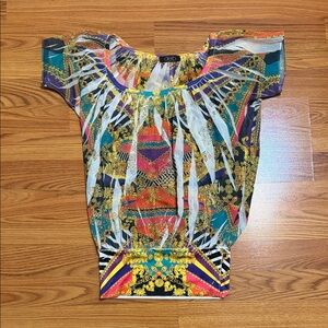 ‼️ Deb Colorful Geometric Blouse ‼️